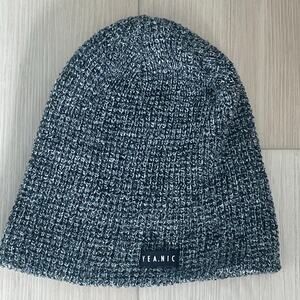 Yea.Nice Beanie Soft Knit Folded Waffle Weave Beanie Hat-Cap Heather Gray Unisex